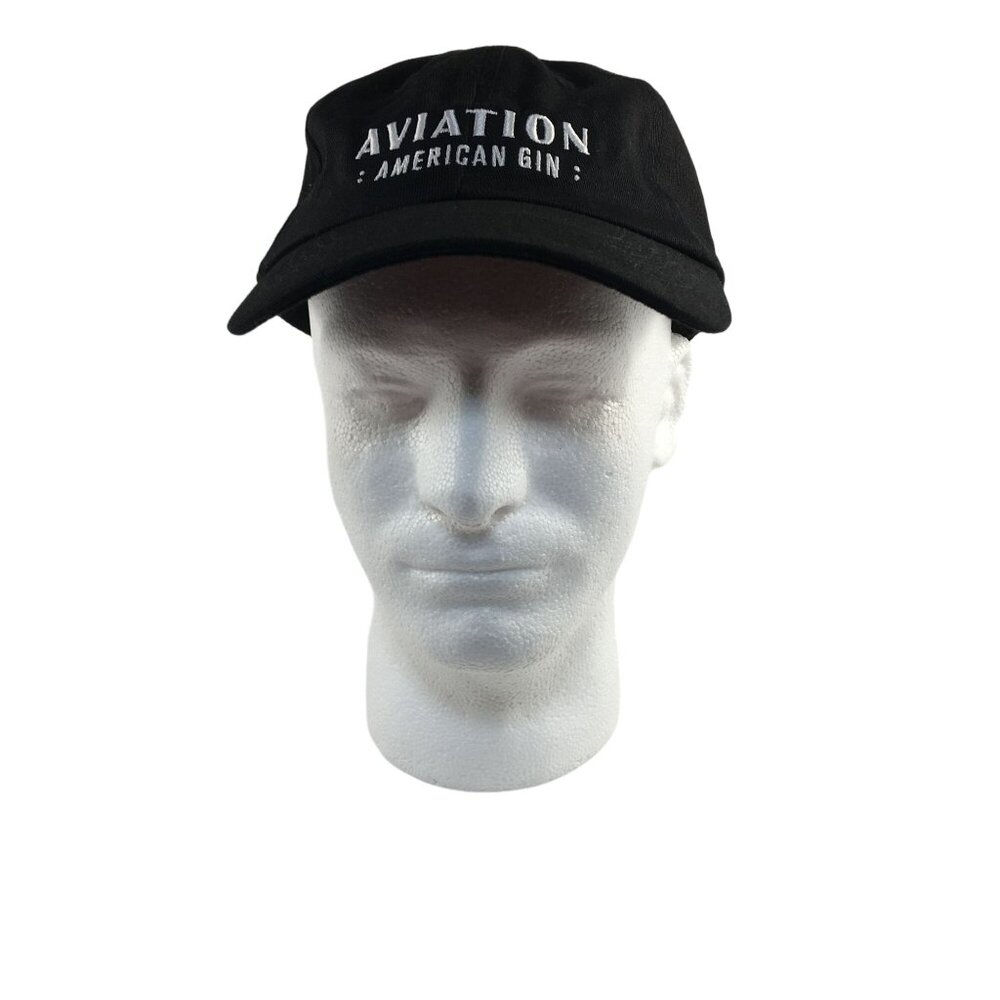 AVIATION AMERICAN GIN RYAN REYNOLDS GIN BLACK ADJUSTABLE CAP HAT